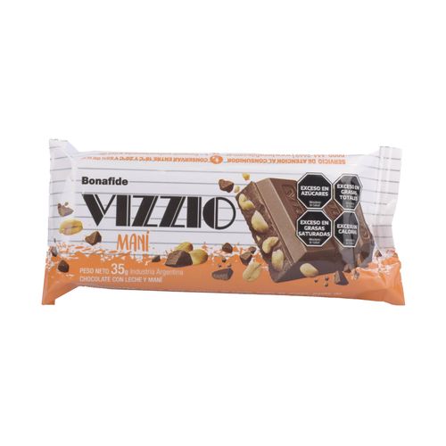 Chocolate Vizzio con Leche Mani 35G