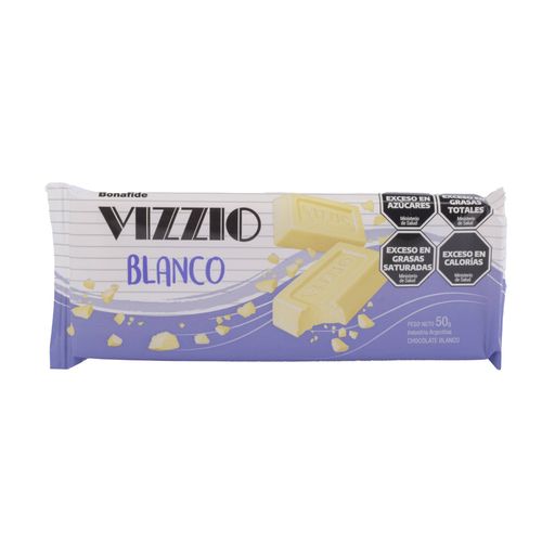 Chocolate Vizzio Blanco 50G