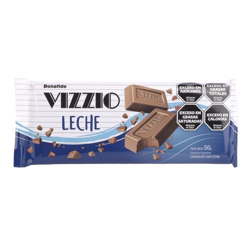 Chocolate Vizzio Leche 50G