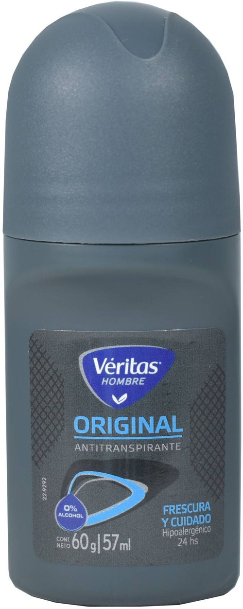 Desodorante Véritas Roll on Original (M) 60G