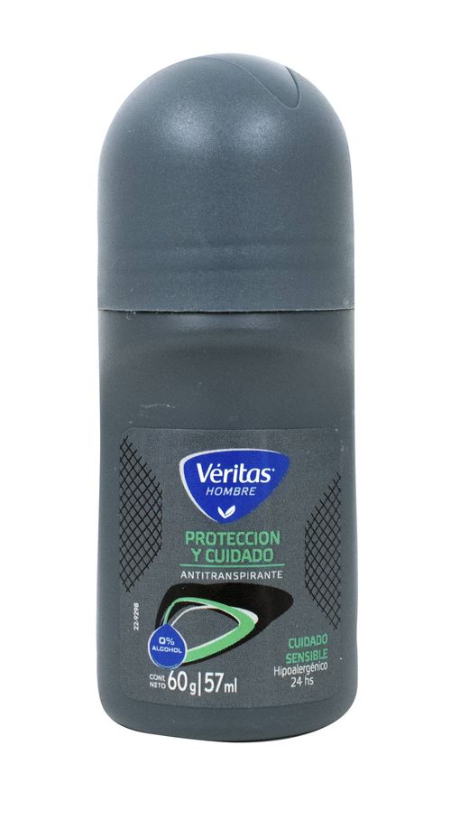 Desodorante Véritas Roll on Protec.Cuidado (M) 60G