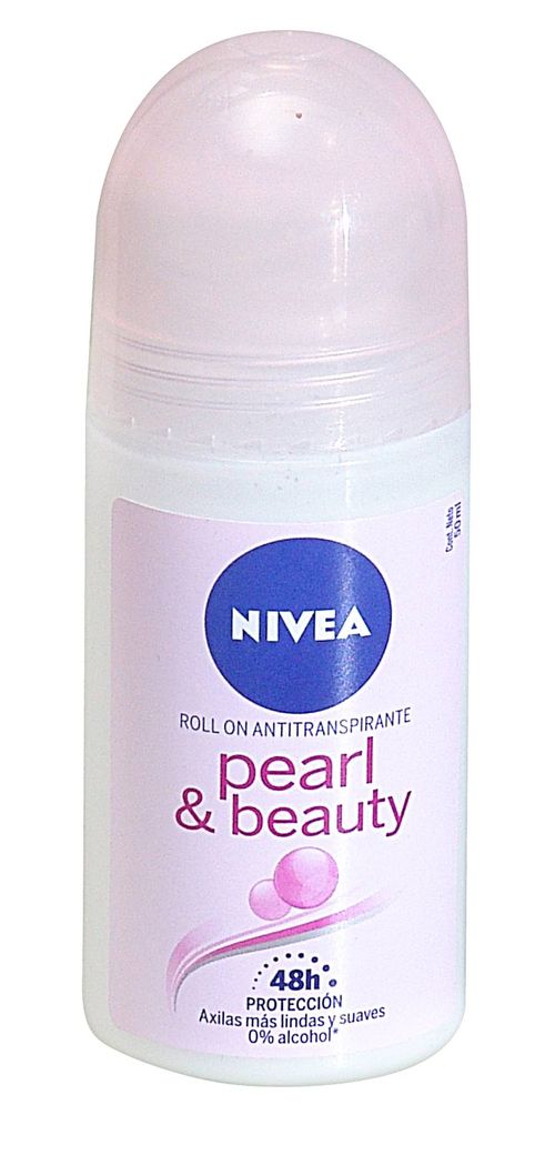 Desodorante Nivea Roll On Pearl&Beauty 48 Fem 50ML