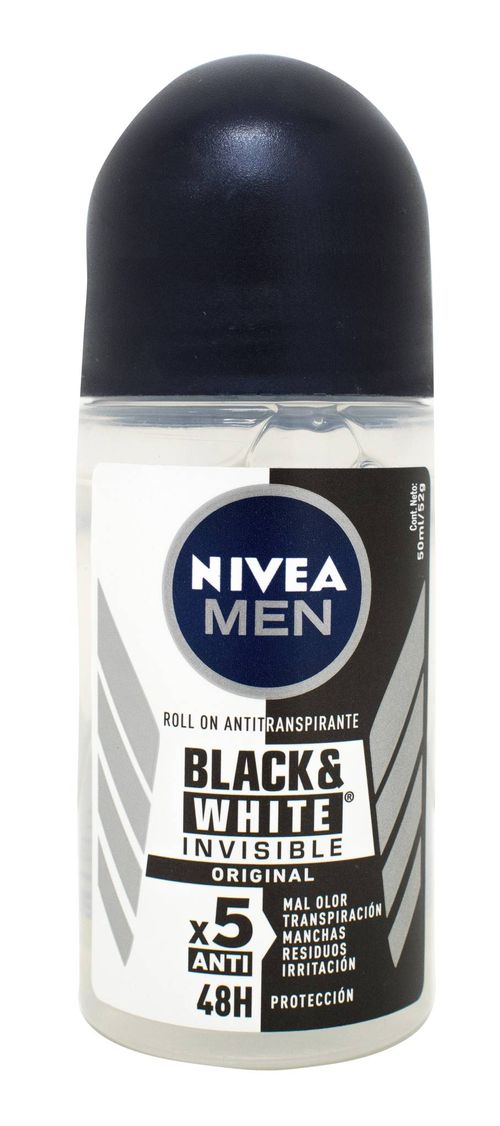 Desodorante Nivea Roll On Invis B&W Power Men 50ML
