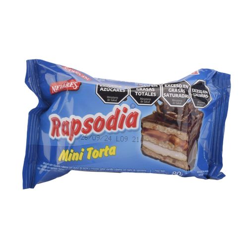 Bizcochuelo Rapsodia Mini Torta 80G