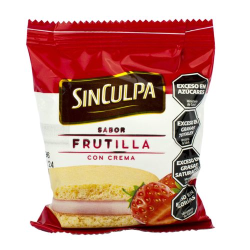Alfajor Sin Culpa Frutilla 35g