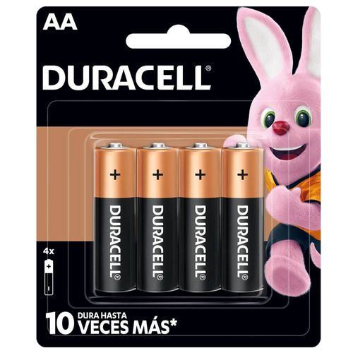 Pilas Duracell AA DRLK 4