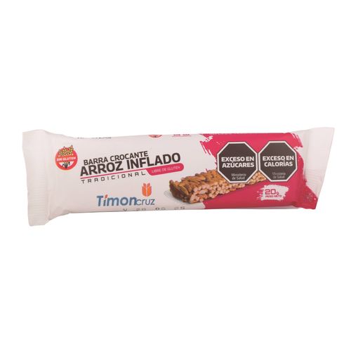 Barra de Arroz Timon Cruz Crocante Tradicional 20g