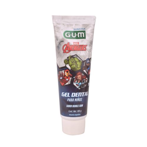 Crema Dental G.U.M Infantil Avengers 3+ 100G