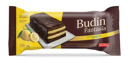 Budín Nevares Fantasía Limón 160G