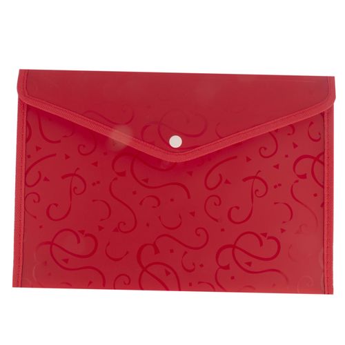 Carpeta A4 con Botón Plástica