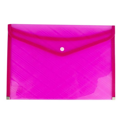 Carpeta A4 con Botón Transparente