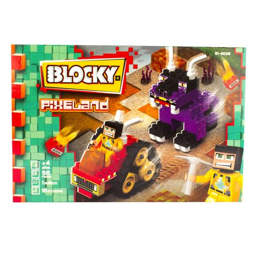Ladrillos Blocky Pixeland El Escape