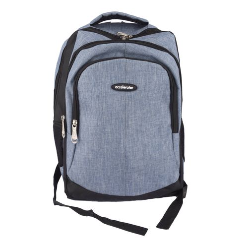 Mochila Espalda Lisa 3 Cierres 45CM