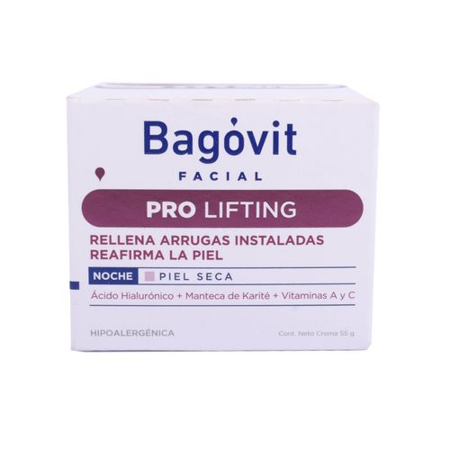 Crema Facial Bagóvit Pro Lifting Noche 55G