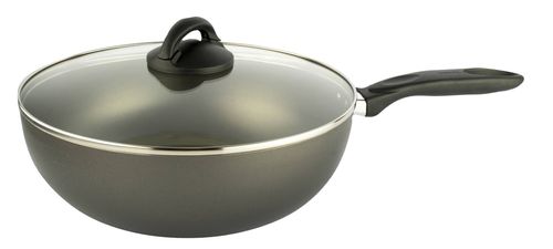 Wok Brinox c/Tapa Maple Gris/Rojo 28CM