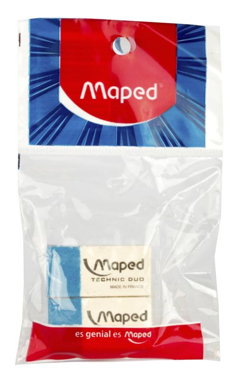 Gomas Borrar Maped Tecnic Dúo 2 Un