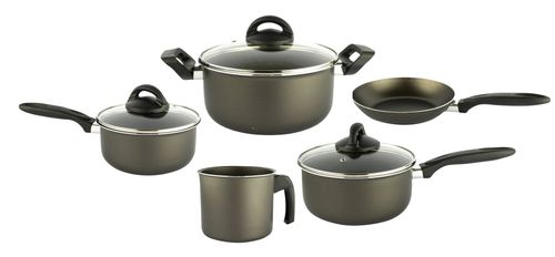 Batería de Cocina Brinox Maple Rojo/Gris 5