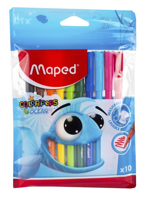 Marcadores Escolares Maped 10