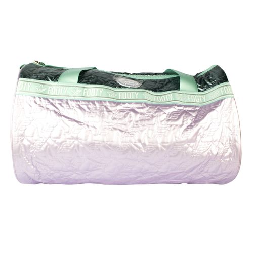 Bolso Footy Puffer 44x25x23cm verde-negro