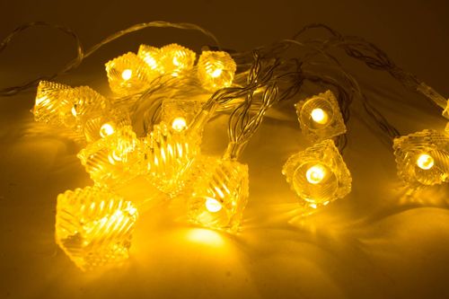 Adorno Navideño Genérica 20 Luces Cubo 4M