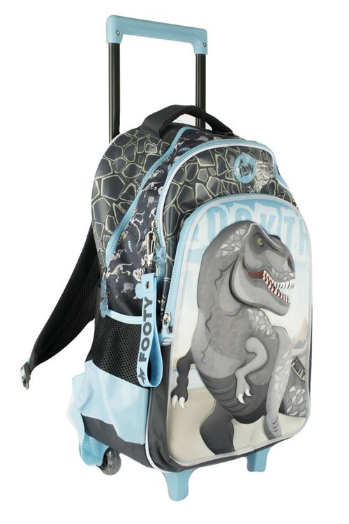 Mochila Carro Footy 18"Dino