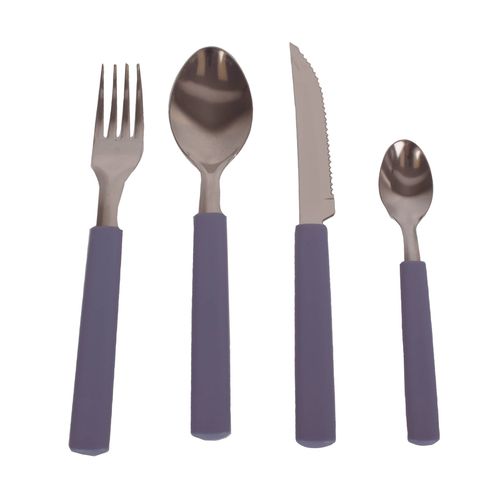 Juego de Cubiertos Tramontina Gamboa Violeta 16Un