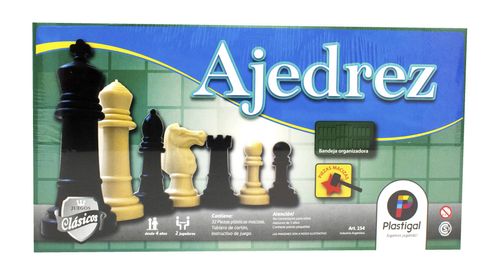 Ajedrez Plastigal Escolar Macizo 40x40 Lujo