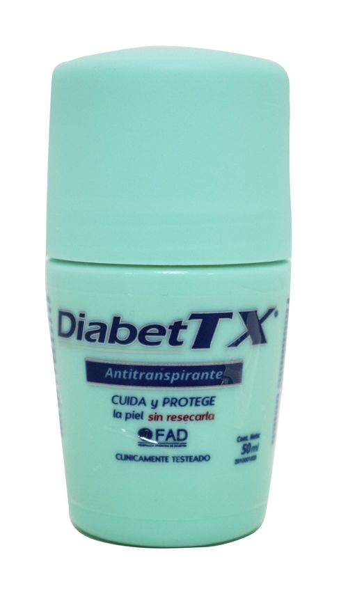 Desodorante DiabetTX Roll on Antitraspirante 50ML