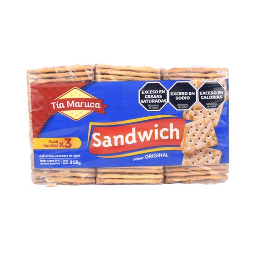 Galletas Tía Maruca Crackers Sandwich 318G