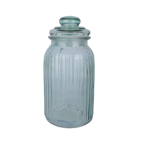 Frasco Vidrio c/Tapa Color