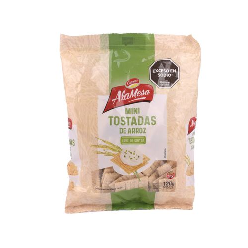 Tostadas AlaMesa de Arroz Mini 120G