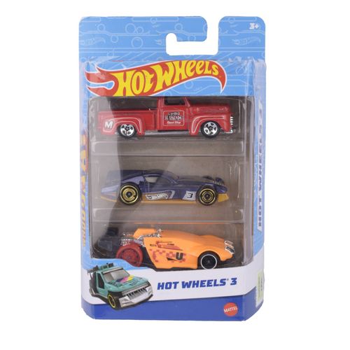 Vehículo Hot Wheels Pack 3 Un