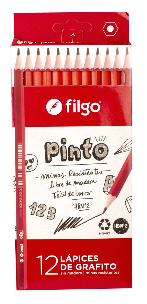 Lápices Grafitis Filgo Pinto HB 12 Un