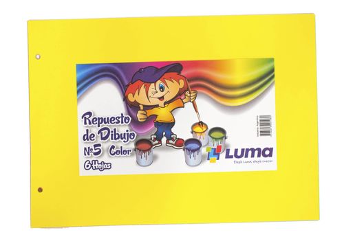 Repuesto Dibujo Luma N5 6 Hj Color