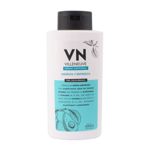 Crema Corporal Villeneuve Piel Equilibrada 400ml
