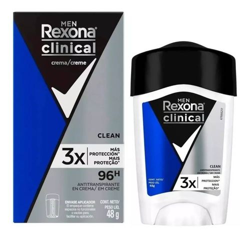 Desodorante Rexona Soft Solid Clean Men 48G