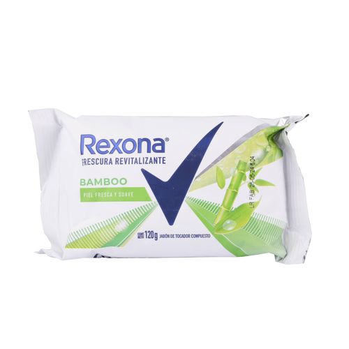 Jabón Tocador Rexona Bamboo 120G