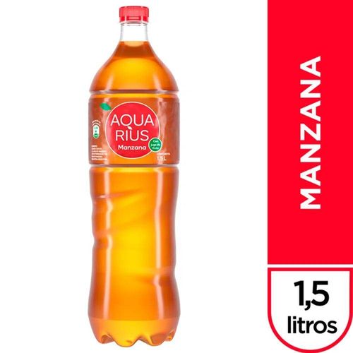 Agua Saborizada Aquarius Manzana 1500ML