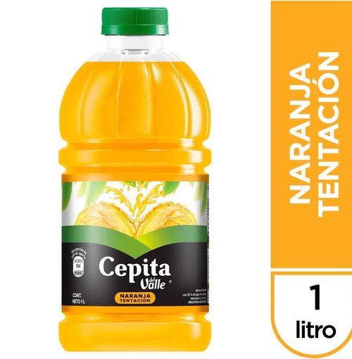 Jugo Cepita Naranja Tentación 1L