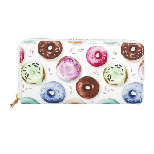 Billetera 19x10x3cm Diseño Donas