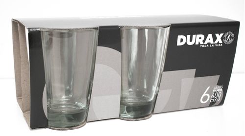 Vasos Durax Pack Pampa 400ML 6