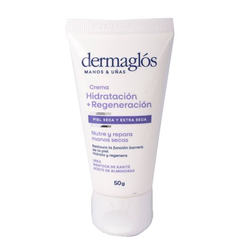 Crema Manos Dermaglós Uñas Ultra Regeneración 50G