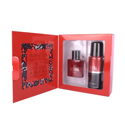 Estuche Edt Kevin Red Edt x60+ Deo 150ml