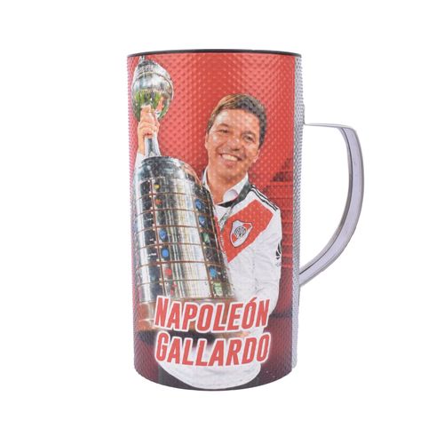 Vaso Guira River Plate Ploteado