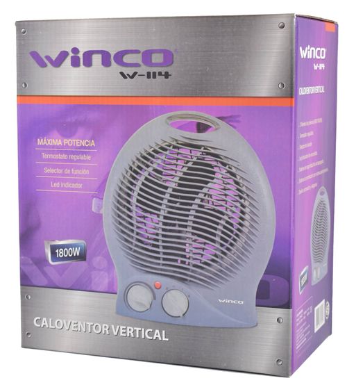 Caloventor Winco 1800w Mod W-114