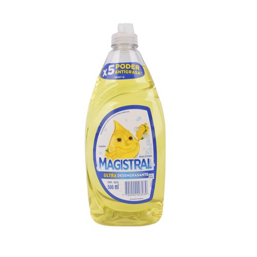 Detergente Magistral Ultra Limón 500ML