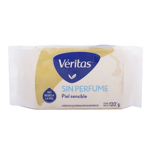 Jabón Tocador Véritas Neutro Glicerina 120G