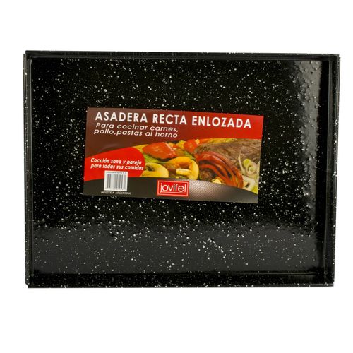 Asadera Jovifel N5 28x38cm Enlozada