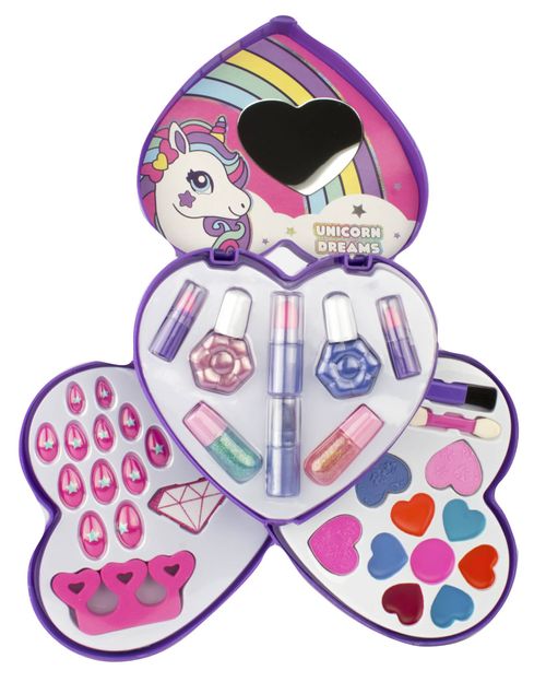 Maquillaje Unicorn Dreams Corazon Desplegable