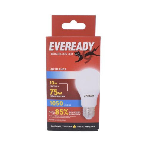 Lámpara Led Eveready 10W Blanca